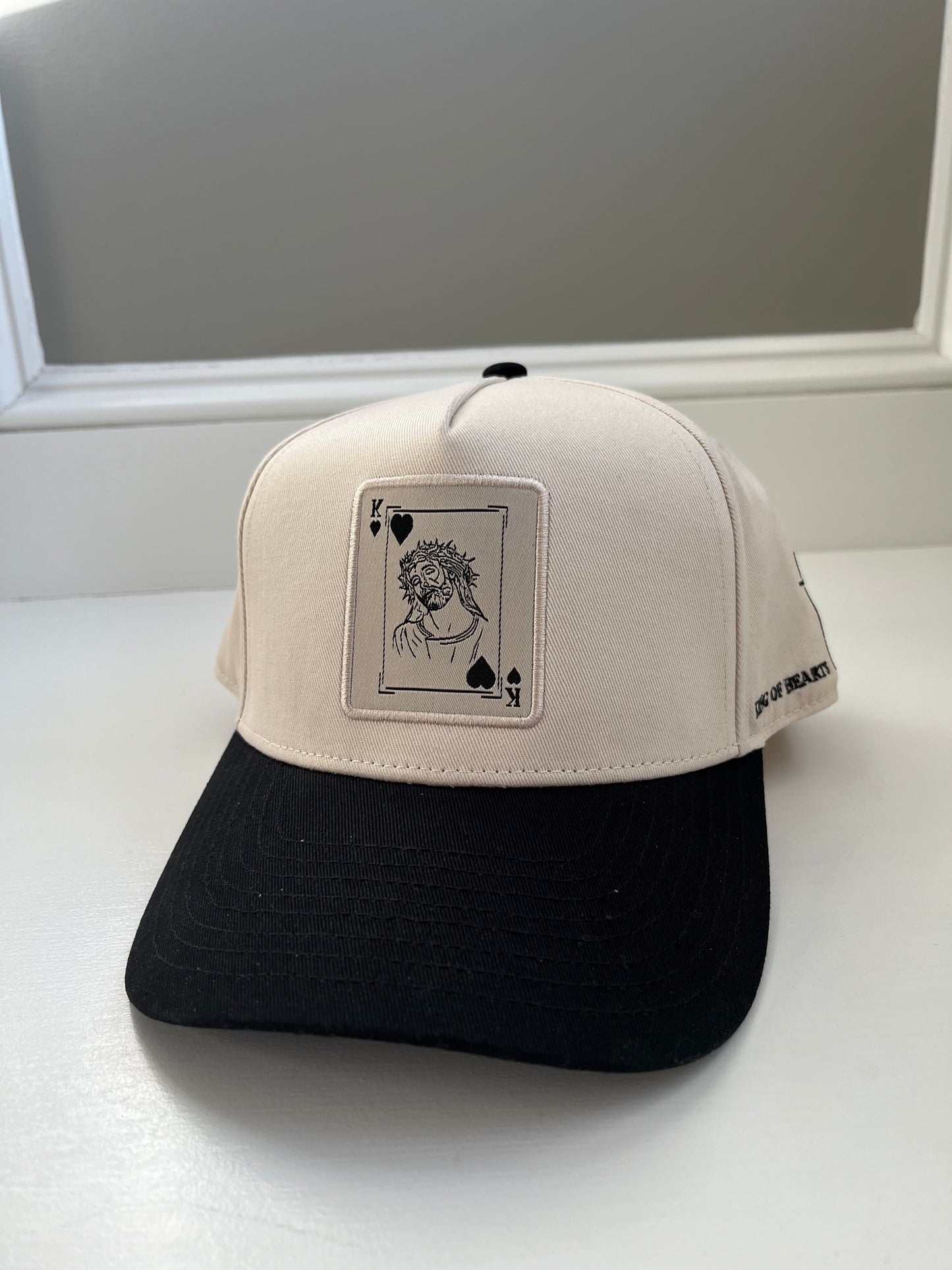 Cream & Black Debut Snapback